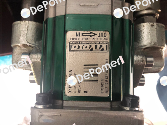 X1P2702FIIA / XV1P/4,3D-Ø25,4-CO.001-30/30 Vivoil Oleodinamica Vivolo