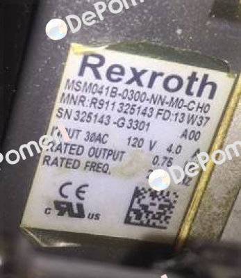 R911325143 / MSM041B-0300-NN-M0-CH0 Rexroth