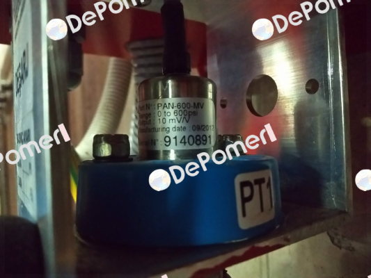 P/N: PAN-600-MV  S/N:9140891 OEM / OEM code transducer 0psi 600psi 24" leads TornaTech