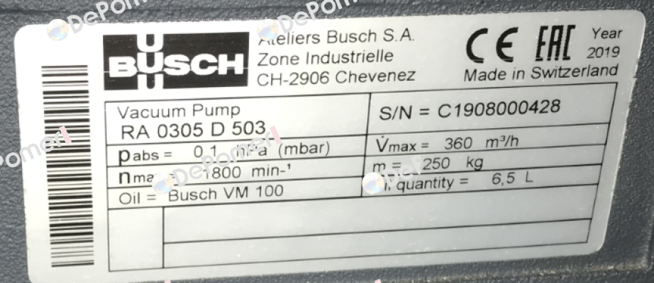 RA.0305.D503.DLXZ Busch