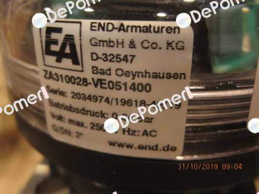 ZA310028-VE051400 End Armaturen
