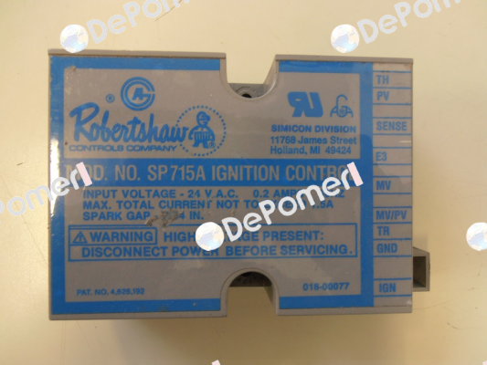 SP715A Robertshaw