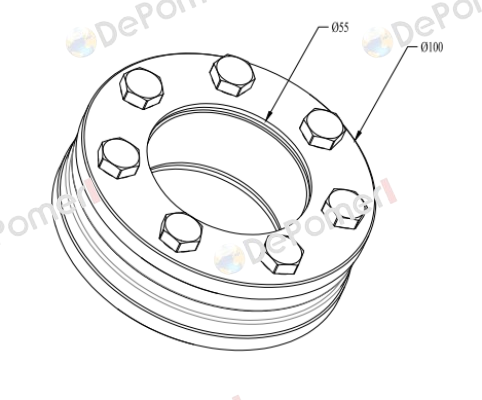 RFN4061 55X100 Ringfeder