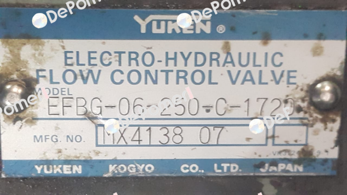 EFBG-06250-0-1720 Yuken