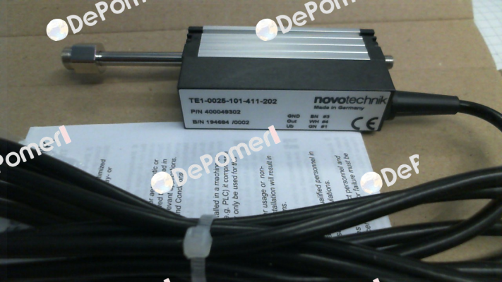 TE1-0025-101-411-202 Novotechnik