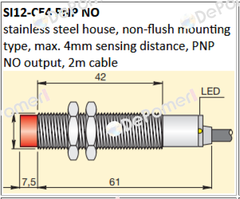SI12-CE4 PNP NO Aeco