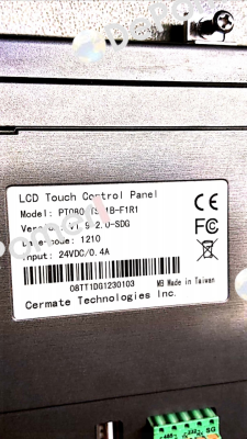 Model: PT080-TST1B-F1R1 Cermate Technologies