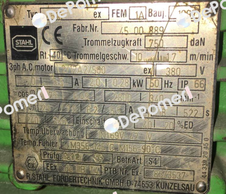 Type    T510 Stahl CraneSystems