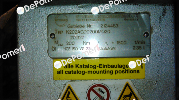 K202AGD0200MQ20  Stober