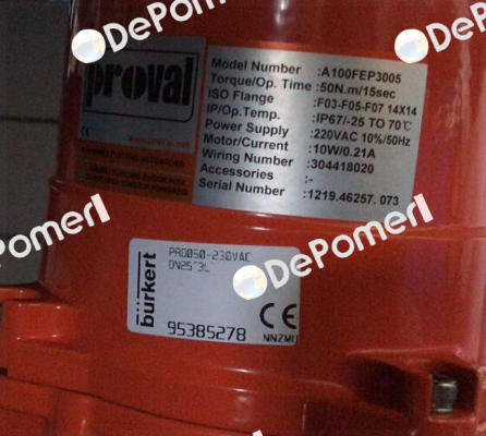 A100F22AWT0005WY14A50 Proval