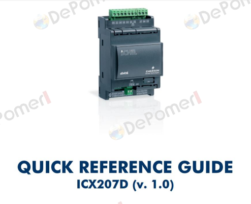ICX207D Dixell