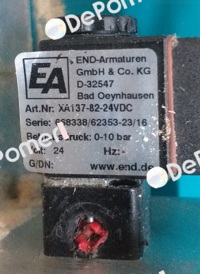 XA137-82-24VDC OEM End Armaturen