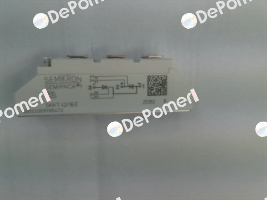 P/N: 07897301, Type: SKKT 42/16 E Semikron