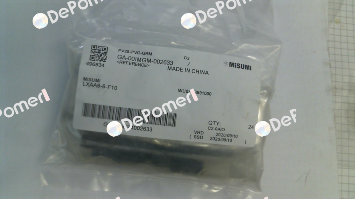LXAA8-6-F10 Misumi