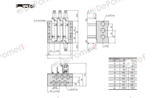 MVSY-156M-4E1-DC24-LJ2 Mindman