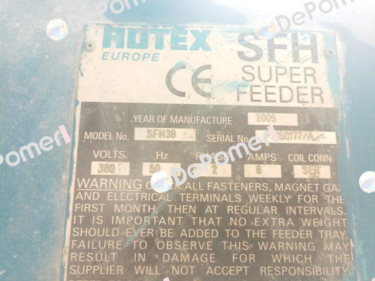 SFH32 Rotex