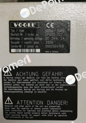 UFD20-022 Vogel