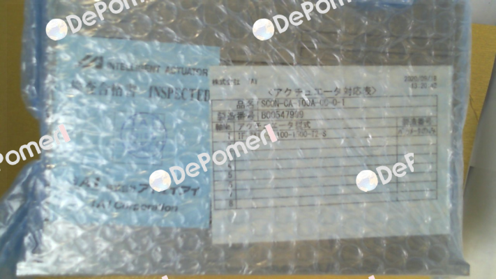 SCON-CA-100A-CC-0-1 IAI
