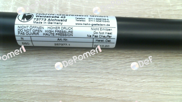 S10-28ST-03517 (1356777) / 28-02VBE Hahn Gasfedern