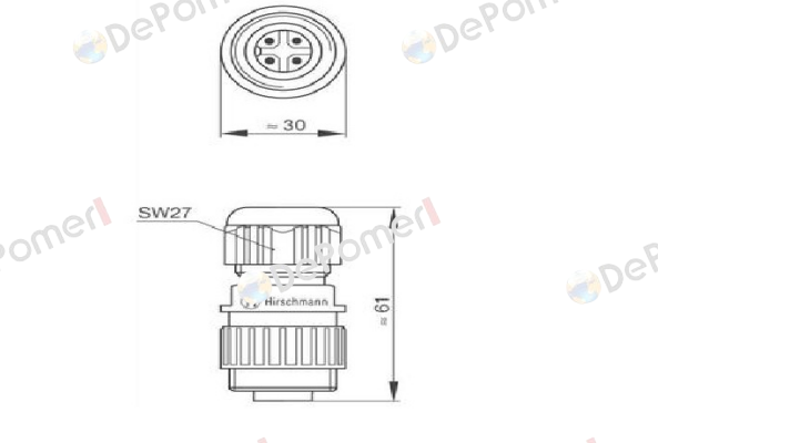 CA 3 LS   900368  Belden (Lumberg / Hirschmann)