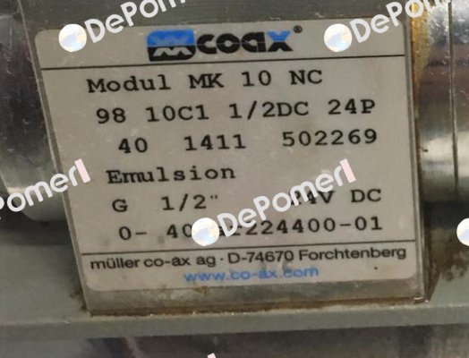 MK 10 NC (502269) Coax