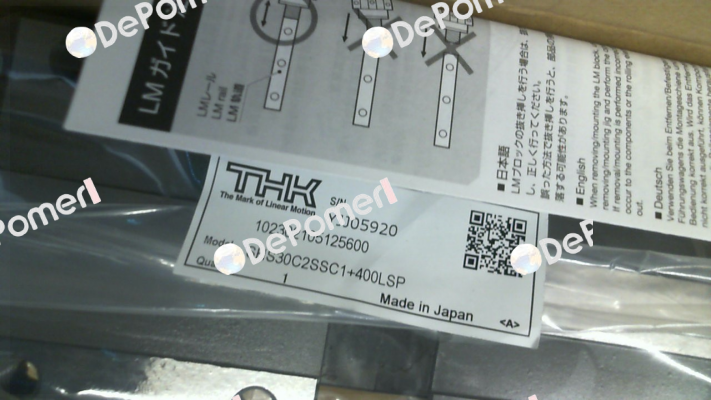 SHS30C2SSC1+0400LSP THK