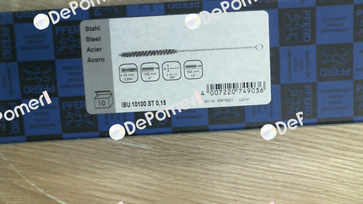 43679221, IBU 10100 (pack of 10 pcs) Pferd