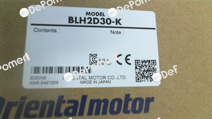 BLH2D30-K Vexta