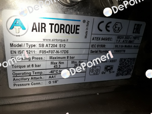 SC00060-6UF05F0711AZN Air Torque