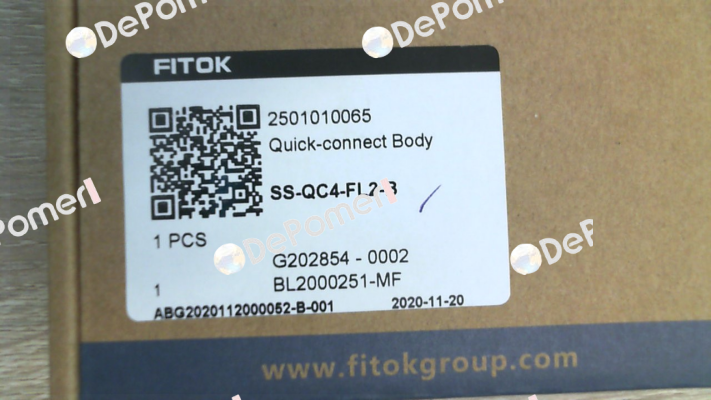 SS-QC4-FL2-B Fitok