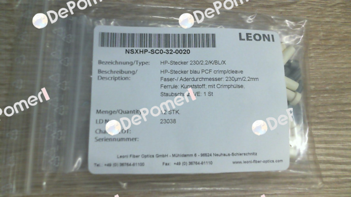 NSXHP-SC0-32-0020 Leoni