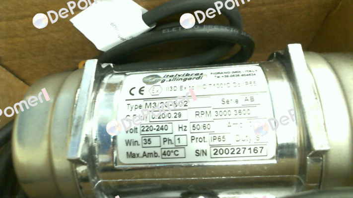 M3/20-S02, 220/240V Italvibras