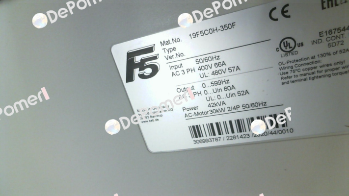 19F5 C0H-350F LAIPPLE KEB