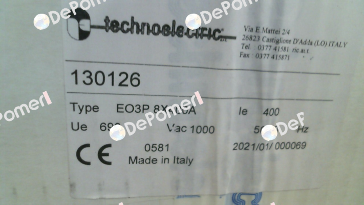 130126 / EO3P Technoelectric