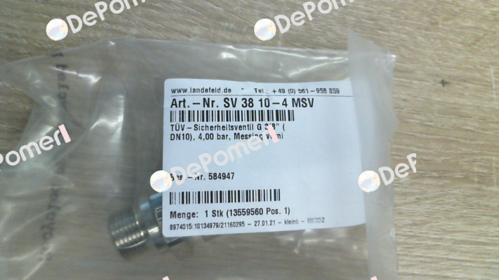 SV 38 10-4 MSV Landefeld