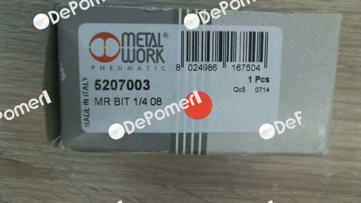 p/n: 5207003; Type: MR BIT 1/4 08 Metal Work