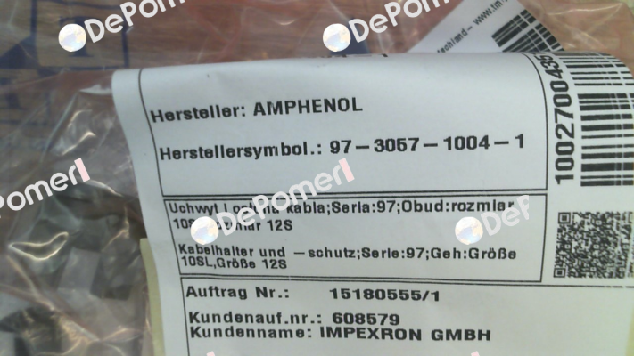 97-3057-1004-1 Amphenol