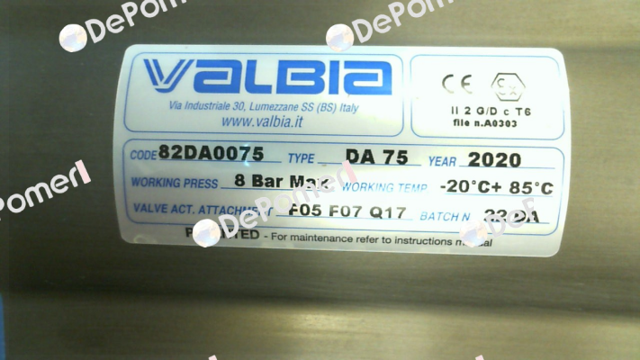 DA75 Valbia