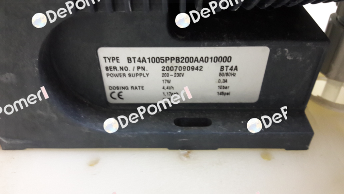 BT4A1005PPB200AA010000 obsolete, replaced BT4B  ProMinent