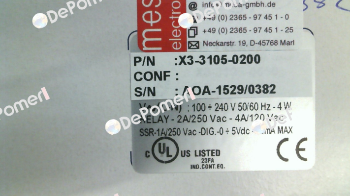 X3-3105-0200/9999 Ascon