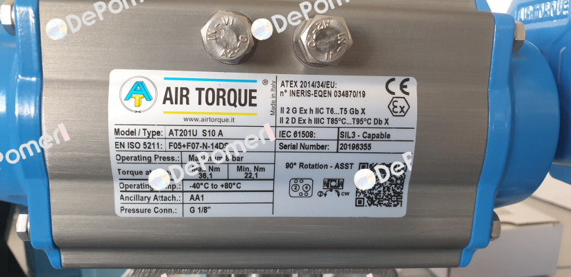 AT201U S10 A (F05+F07-N-DS14) Air Torque