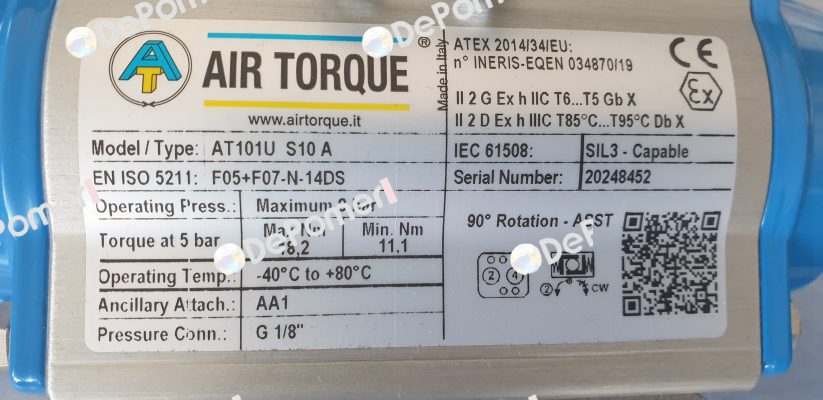 AT101U S10 A (F05+F07-N-14DS) Air Torque