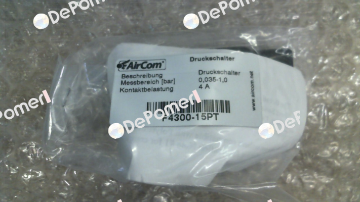 F4300-15PT Airtrol