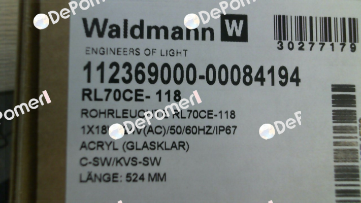 RL70CE-118　№112369000-00084194 Waldmann