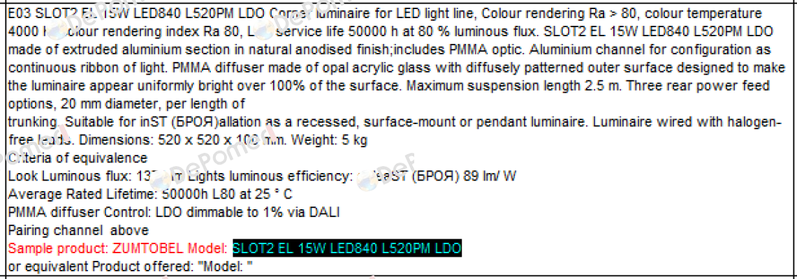 SLOTLIGHT INFINITY luminaire + corner 3  Zumtobel
