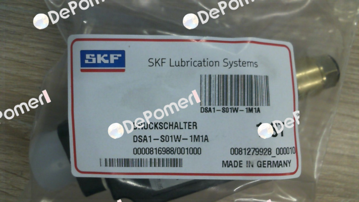 DSA1-S01W-1M1A Skf