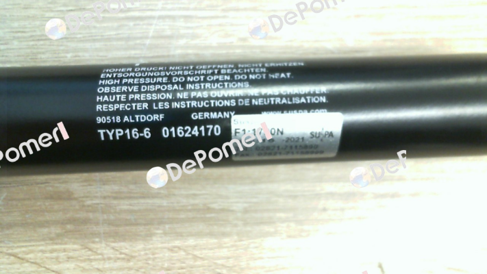 16-6 01601845D old code, L1624076 new code Suspa