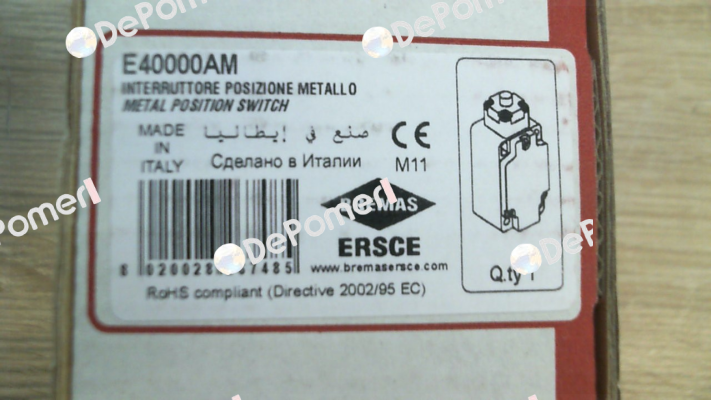 E40000AM (ER803200) Ersce