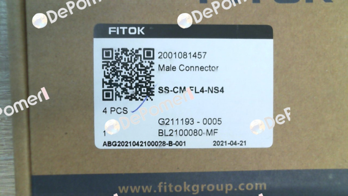 SS-CM-FL4-NS4 Fitok