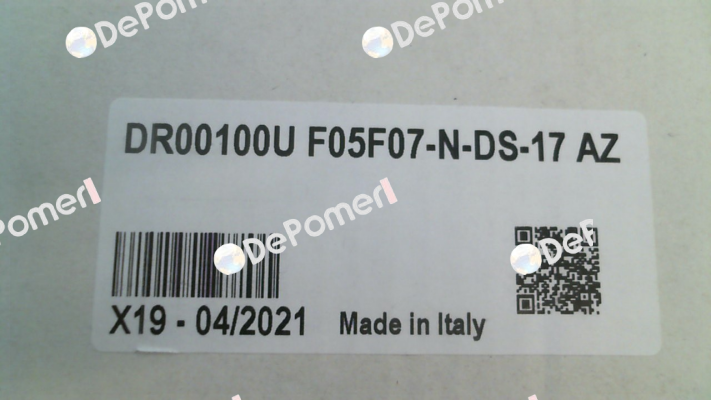 DR00100UF05F0717AZ 1FD31A0-ES17E Air Torque